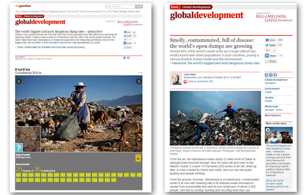 waste atlas στην guardian 